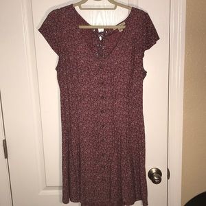 Pink floral sundress from American eagle